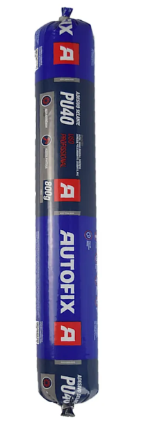 AUTOFIX PU 40 PROFISSIONAL PRETO SACHÊ 800G