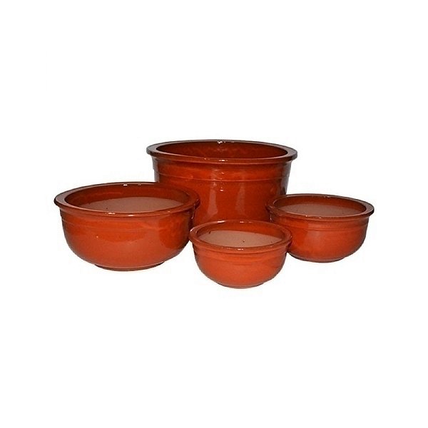 CJ DE VASOS VIETNAMITA - 4 PCS - GG 57X57X32 CM G 46X46X2