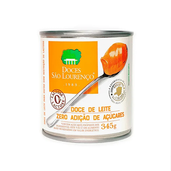 Doce de Leite Zero Açúcar e Zero Lactose 345g