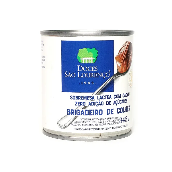 Brigadeiro de Colher Zero Açúcar 345g