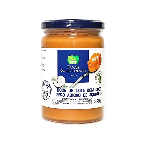 Doce de Leite com Coco Zero Açúcar 375g