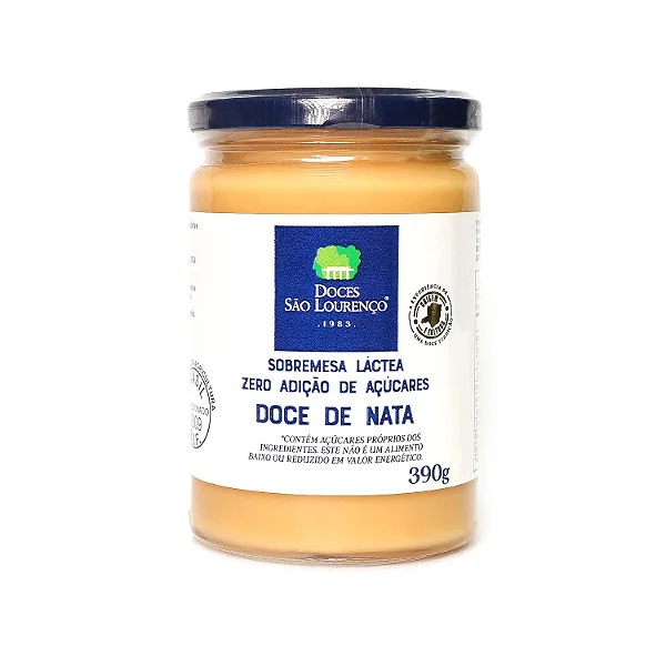 Doce de Nata Zero Açúcar 390g