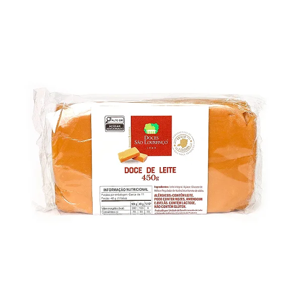 Doce de Leite Puro (Tablete) 450g