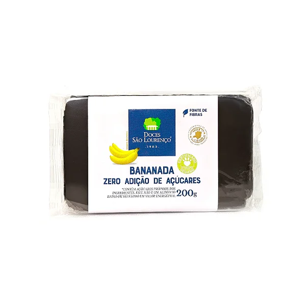 Bananada Zero Açúcar 200g