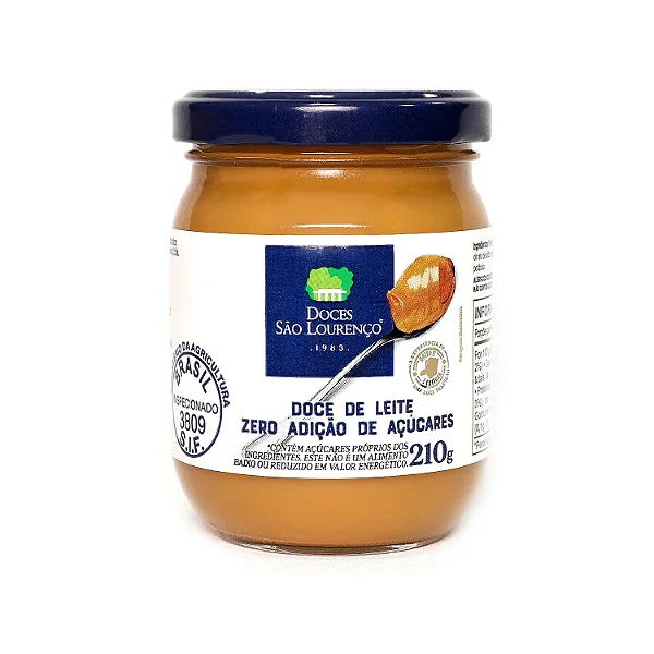 Doce de Leite Zero Açúcar 210g