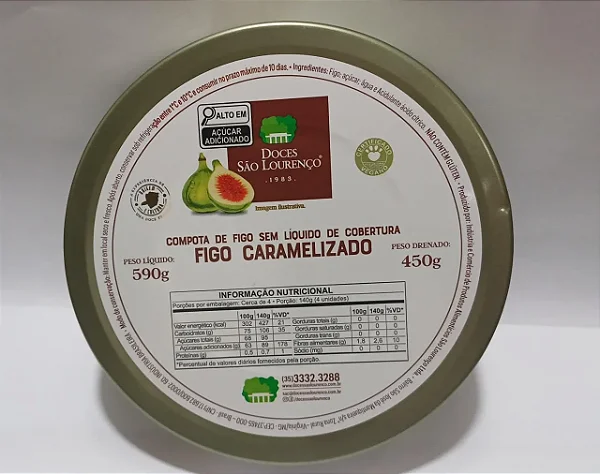 Figo Caramelizado 590g