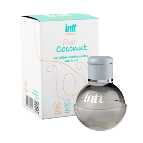 INTT 🥥 Fruit Coconut | Gel Sensorial Beijável Efeito Quente