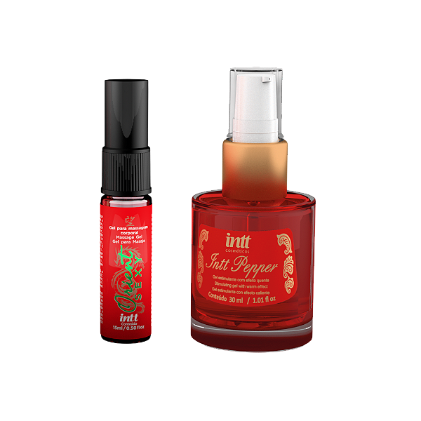 INTT 🌶️ Kit Aventuras Apimentadas | Calor e Toque Sensorial para Viver o Desejo