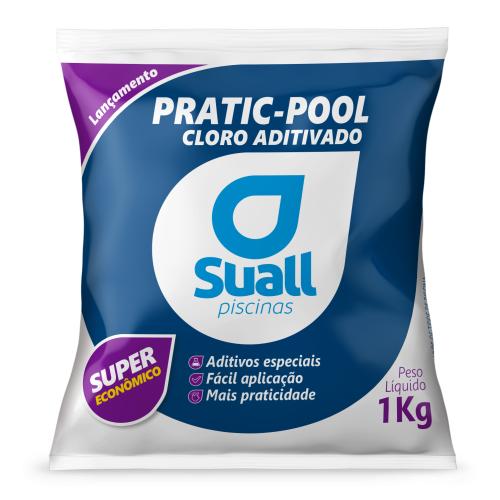 Cloro Aditivado 1 Kilo Pratic 22% Suall