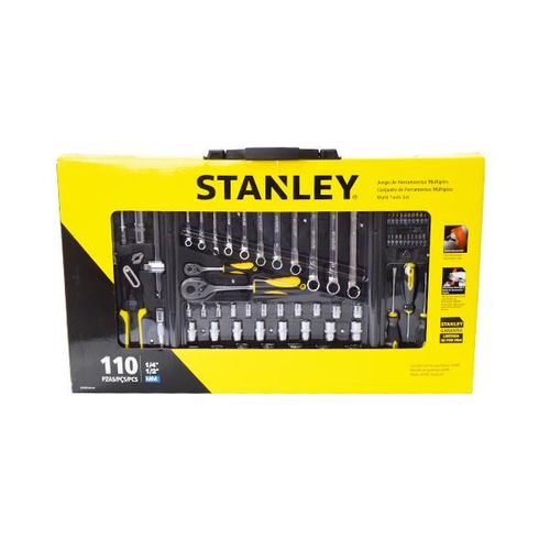 Kit Ferramentas 110 Peças CRV Stanley