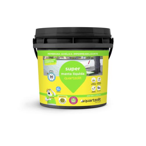 Super Manta liquida 12kg Branca Quartzolit