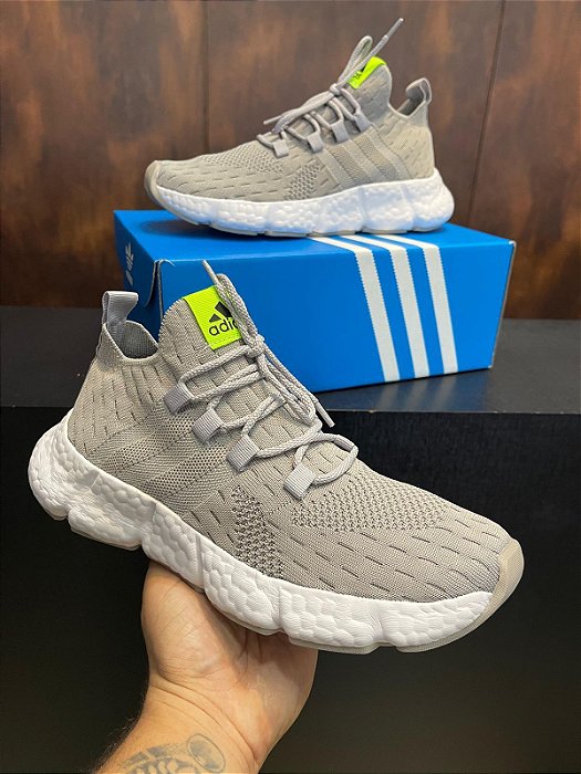 Tênis Adidas New Pro Solado Eva Bege