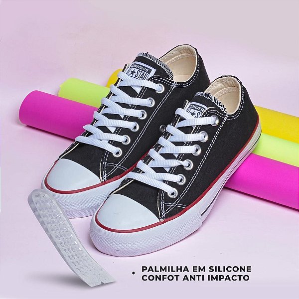 Tênis All Star Tecido Preto