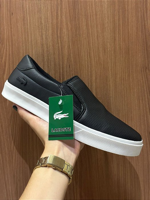 Tênis Lacoste Sapatenis Iate Preto