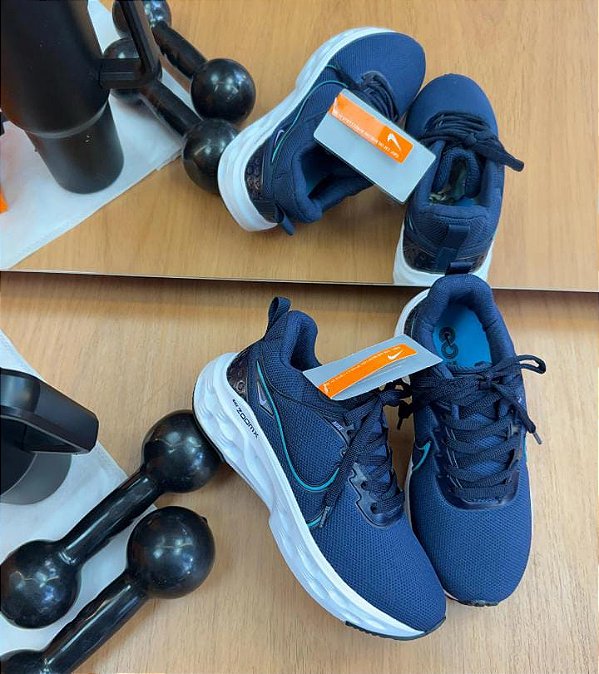 Tênis Nike React Infinity Run FK Azul Marinho