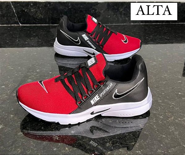 Tênis Nike Presto Vermelho Preto