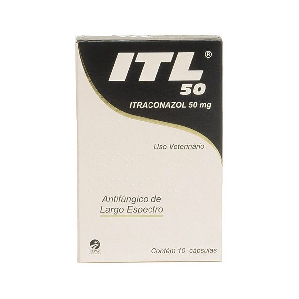 ITL 50 Itraconazol 10 cápsulas Cepav 50mg