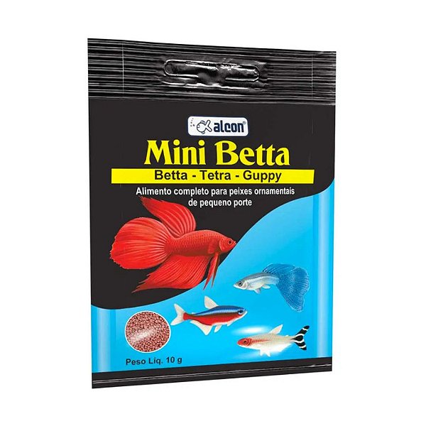 Ração Mini Betta Alcon 10g