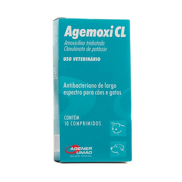 Agemoxi Cl  50 Mg - 10 Cp