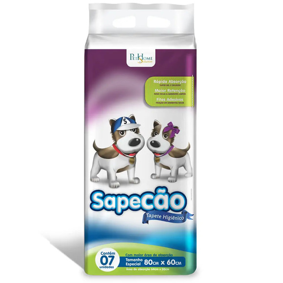 Tapete Higiênico Sapecão 7 unidades