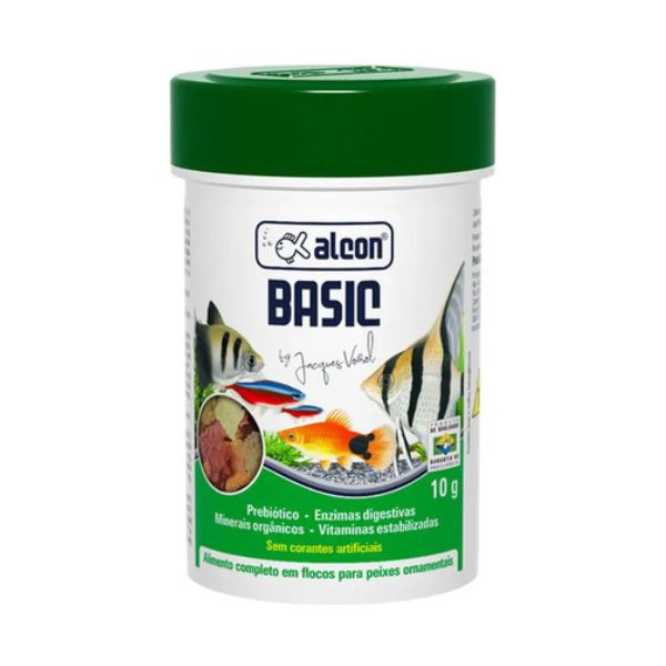 Ração Peixes Basic Alcon 10 g