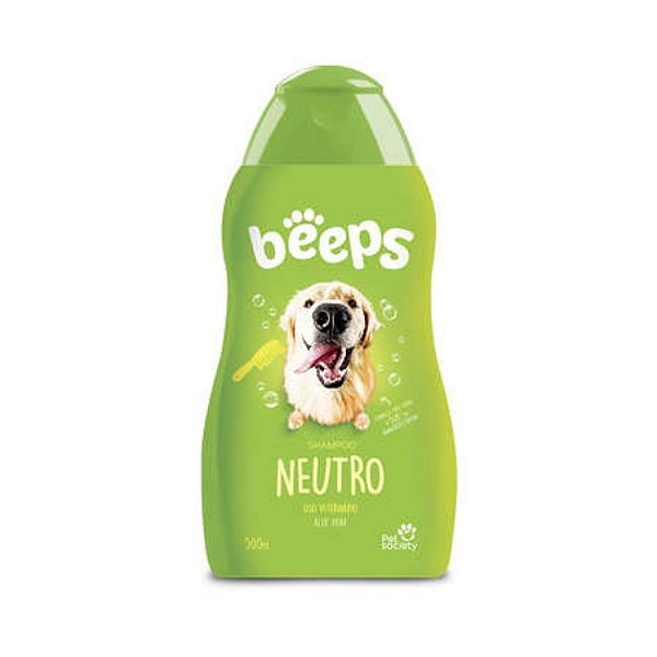 Shampoo Neutro Beeps Pet Society 500 ml