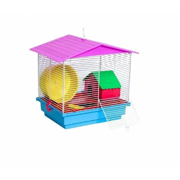 Gaiola Para Hamster Topolino Anão Russo Chinês 1 Andar Único