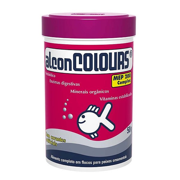 Ração Peixe Colours Alcon 50 g