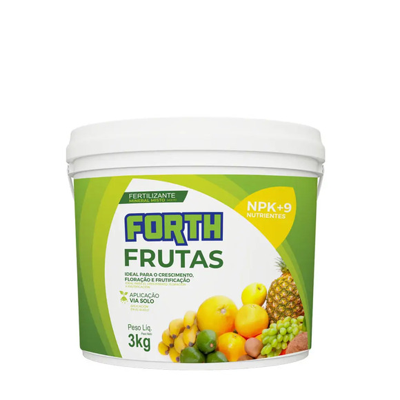 Fertilizante Forth Frutas Tecnutri 3 kg