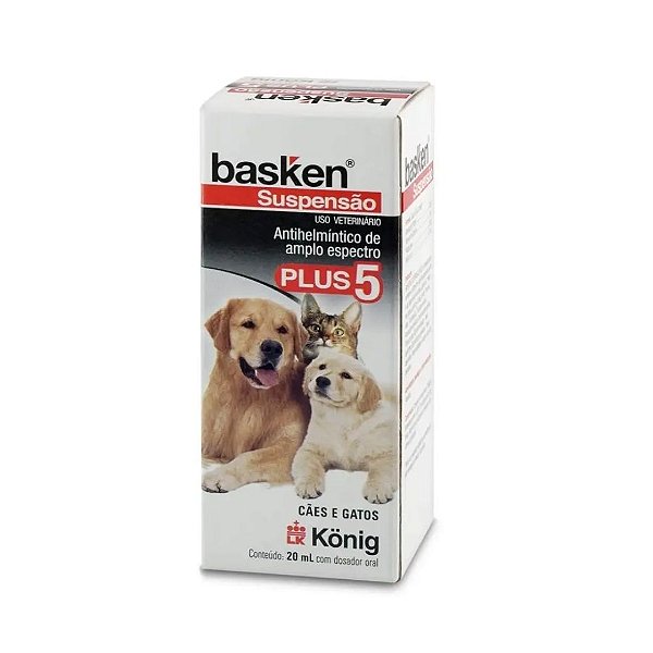 Basken Suspensão Plus 5 20 ml