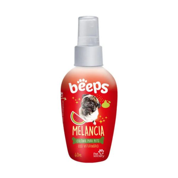Colônia Beeps Melancia Pet Society 60 ml 60 ml