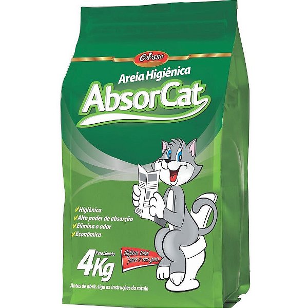 Areia Absorcat Colosso 4 Kg