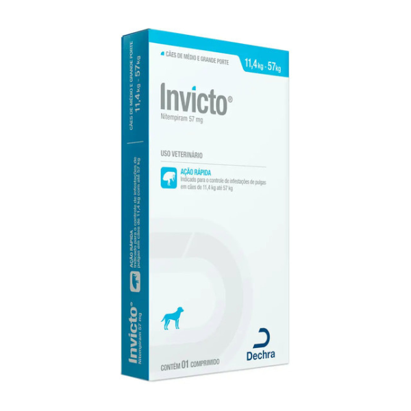 Invicto 57 Mg (11,4 a 57 kg) - 1 cp