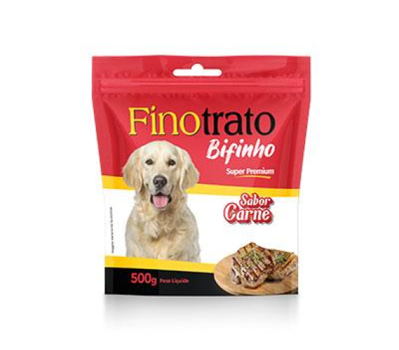 Petisco Finotrato Bifinho Carne 500 Gr