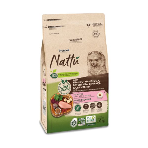 Premier Nattu Caes Filh. Rp 2,5 Kg