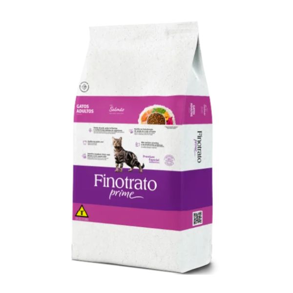 Finotrato Gatos Prime Ad. Salmao 10,1 Kg
