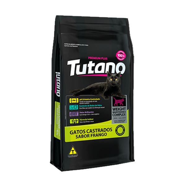 Tutano Gatos Castr. Frango 36% 3 Kg