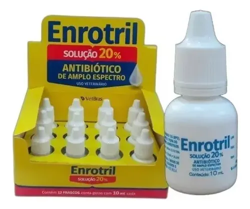 Enrotril Solucao 20% 10 Ml