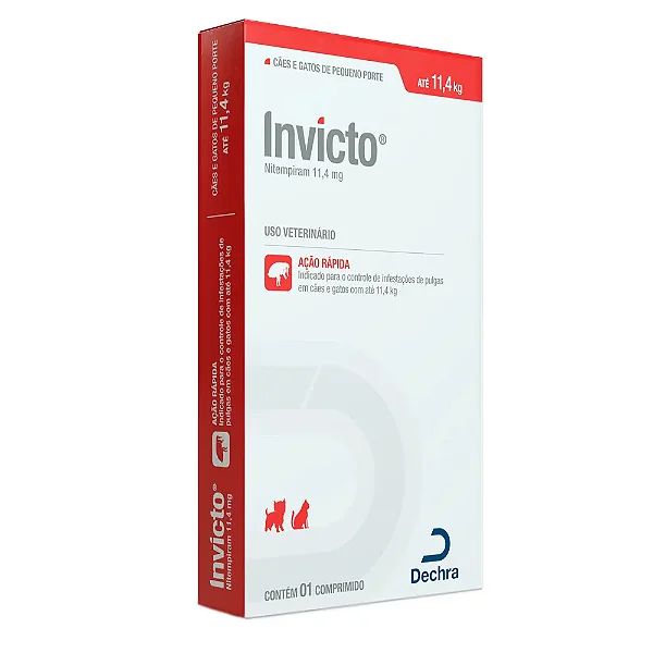 Invicto 11,4 Mg (atÉ 11,4 Kg) - 1 Cp