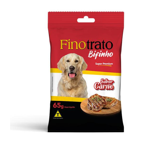 Petisco Finotrato Bifinho Carne 65 Gr
