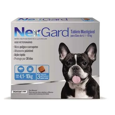 Nexgard  4-10 Kg - Cx C/3 Cp - Promocional