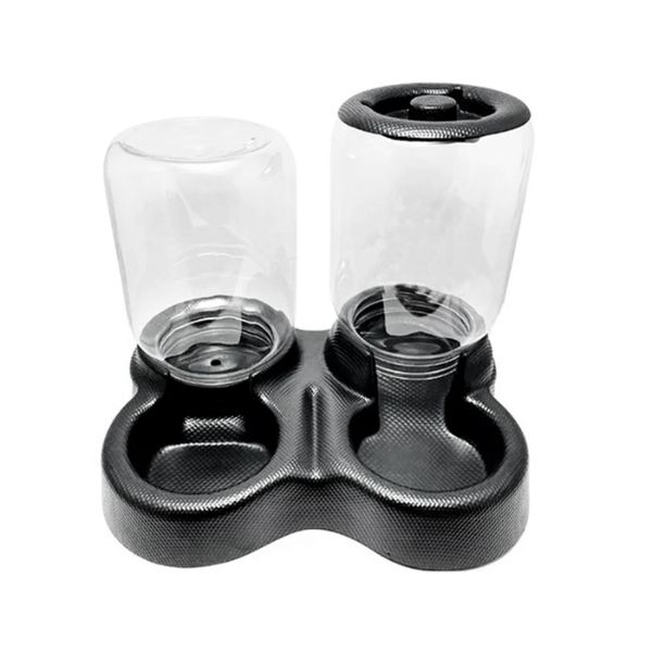 Alimentador Automatico Duplo Mini 3 Lt+1,5 Kg Ideal Dog