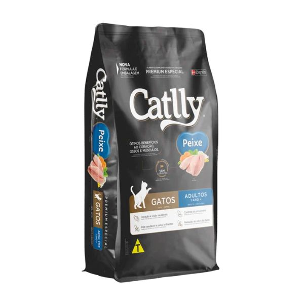 Catlly Gatos Adulto Peixe 25 Kg