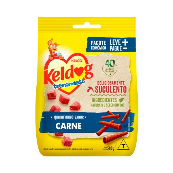 Petisco Keldog Criadores Carne 500 Gr