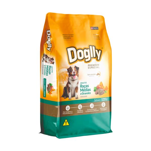 Doglly Mix Carnes/vegetais Rmg 10,1 Kg