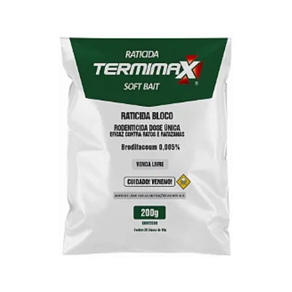 Raticida Soft Bait Termimax Soft Bait 200 Gr (20x10g)