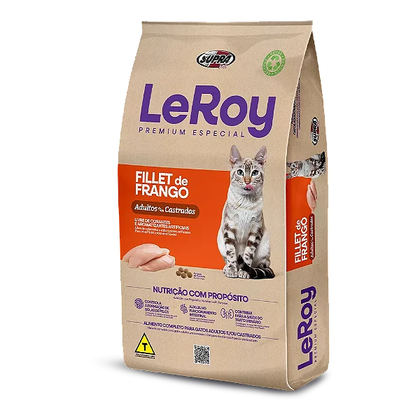 Leroy Gatos Fillet De Frango Castrados 10,1 Kg