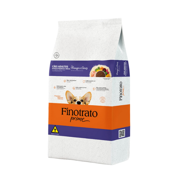 Finotrato Prime Frango/arroz Rp 20kg