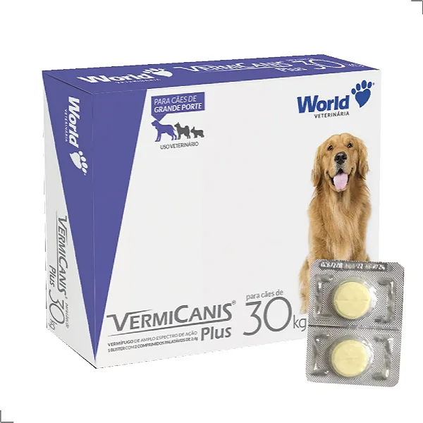 Vermicanis Plus 2,4 Gr (30 Kg) - Blister 2 Cp