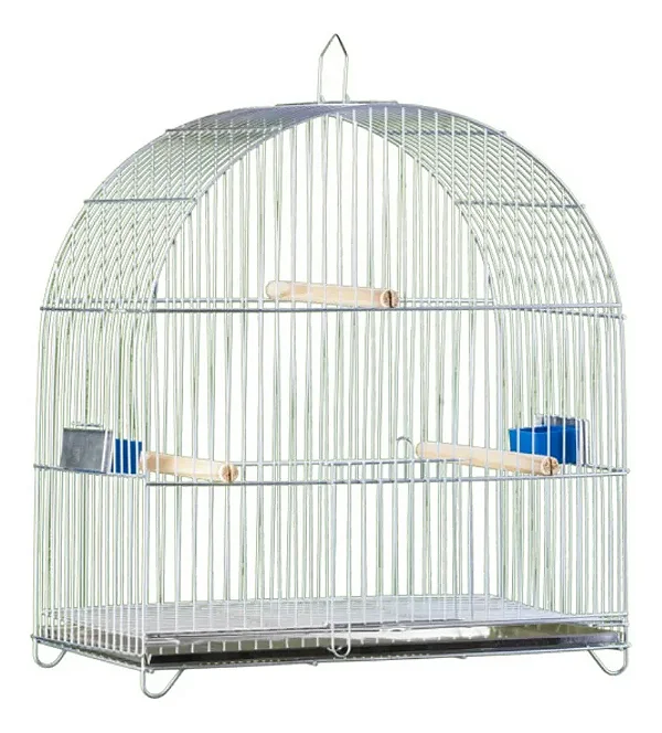 Gaiola Canario C/ Grade Prata Ref. 005g